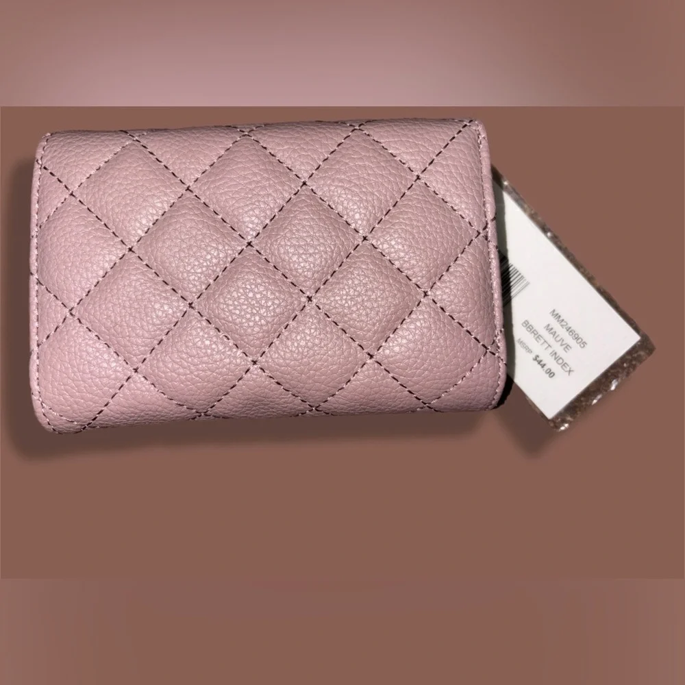 Steve Madden Blush Quilted Wallet - Picture 5 of 7